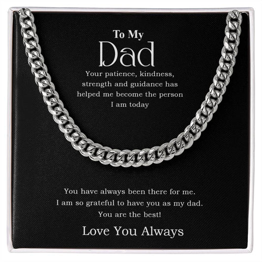 To My Dad | Cuban Link Chain